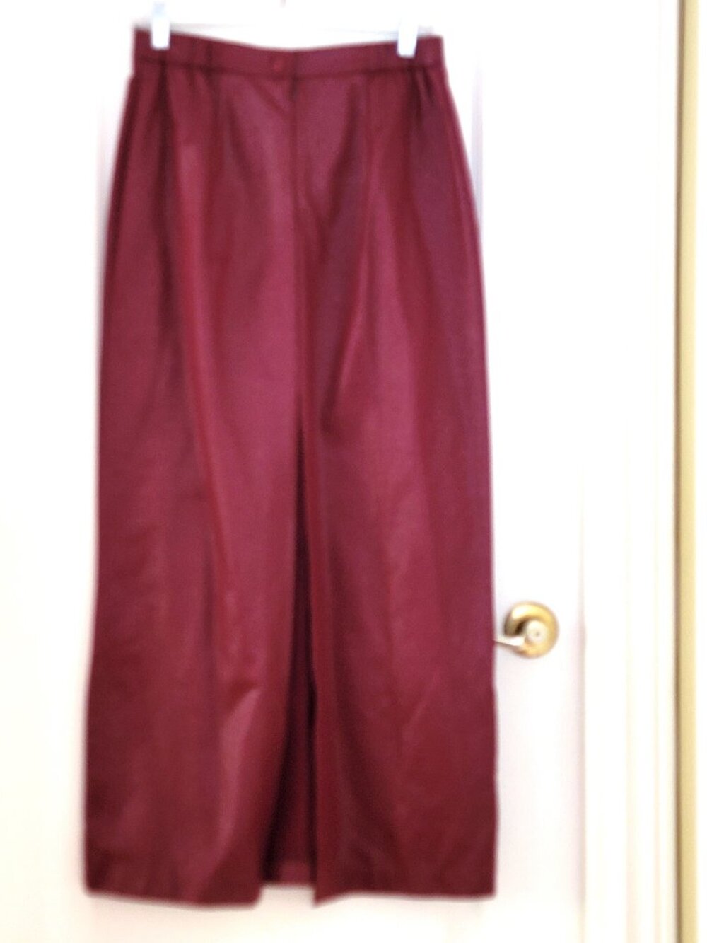 RONICOR FAUX LEATHER SKIRT